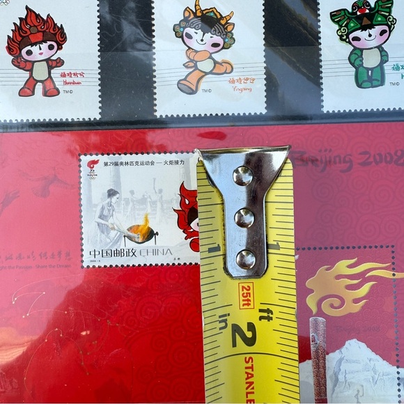 Beijing 2008 Olympic Mascot Stamps Set - RARE - Picture 14 of 17